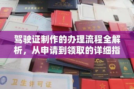 西沙驾驶证制作的办理流程全解析，从申请到领取的详细指南