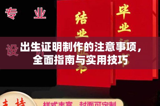 西沙出生证明制作的注意事项，全面指南与实用技巧