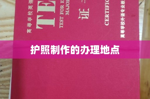 西沙护照制作的办理地点