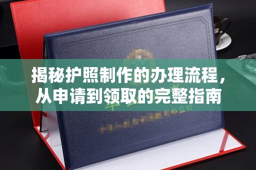 西沙揭秘护照制作的办理流程，从申请到领取的完整指南