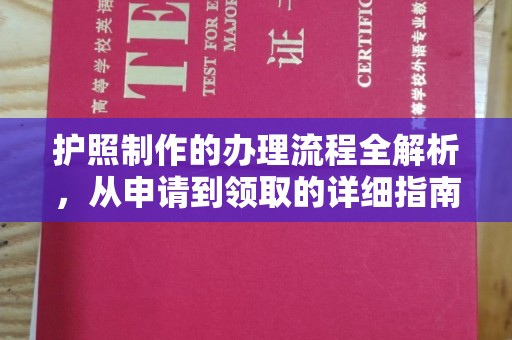 西沙护照制作的办理流程全解析，从申请到领取的详细指南