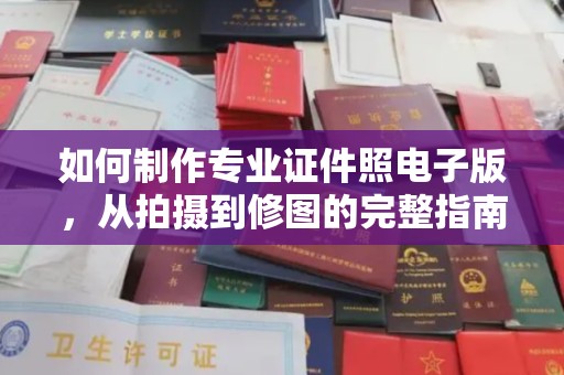西沙如何制作专业证件照电子版，从拍摄到修图的完整指南